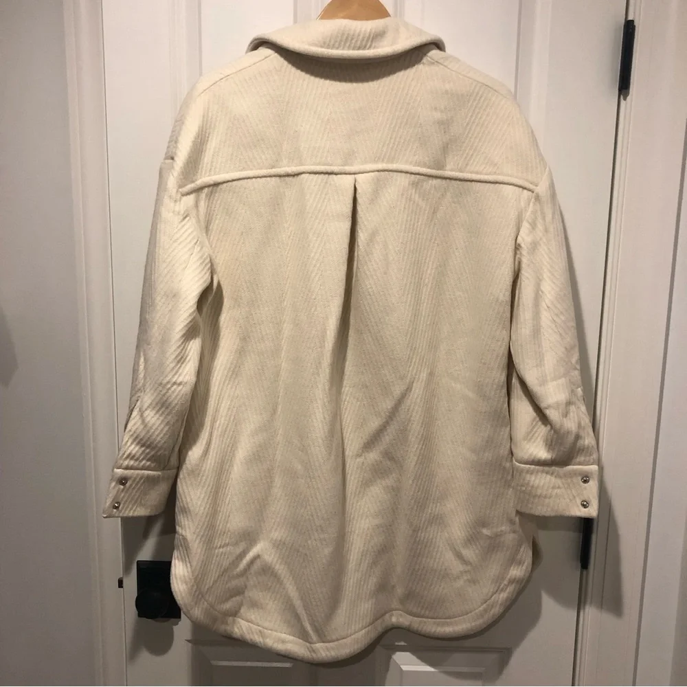 ASOS Cream Shacket - Picture 7 of 8
